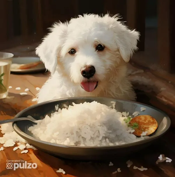 ¿Qué pasa si le da arroz a tu perro? Efectos e implicaciones de incluir este alimento en la dieta de las mascotas caninas.