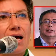 Claudia López critica al Gobierno de Gustavo Petro y le envía advertencia