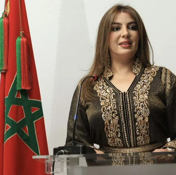 Farida Loudaya, embajadora de Marruecos en Colombia, quien se expresó acerca del terremoto.