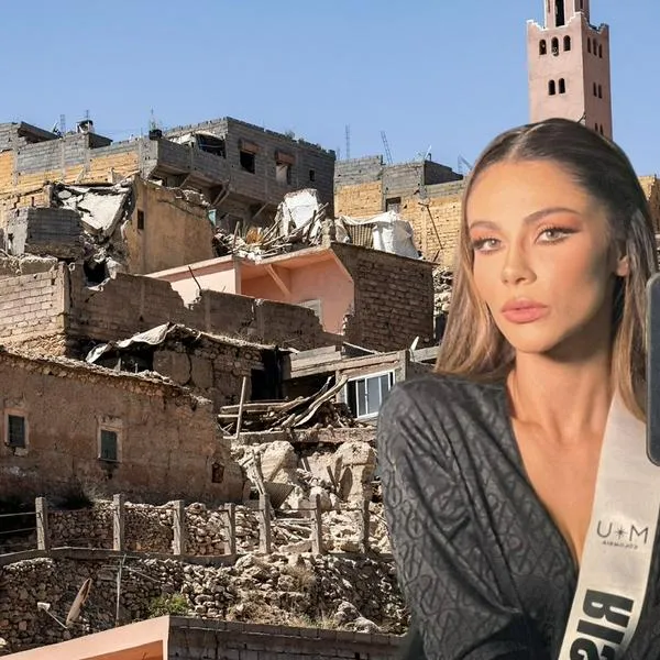 Ruinas en Marruecos por terremoto y excandidata a Miss Colombia que vivió el sismo