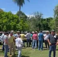 Ganaderos lograron desalojar a invasores de tierras en Codazzi, Cesar. José Félix Lafaurie, presidente de Fedegán, expresó que fue de manera pacífica.