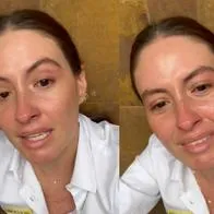 Taliana Vargas rechazó entre lágrimas la violencia política en Cali