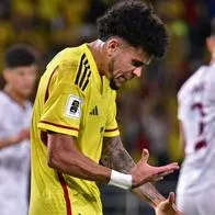 Foto de Luis Díaz, en nota de que en Selección Colombia vs. Chile en Eliminatoria, hay alerta por fotos de Alexis Sánchez.