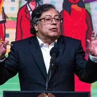 Foto de Gustavo Petro, en nota de que presidente no habló sobre nueva política de drogas en Colombia; de qué trata 