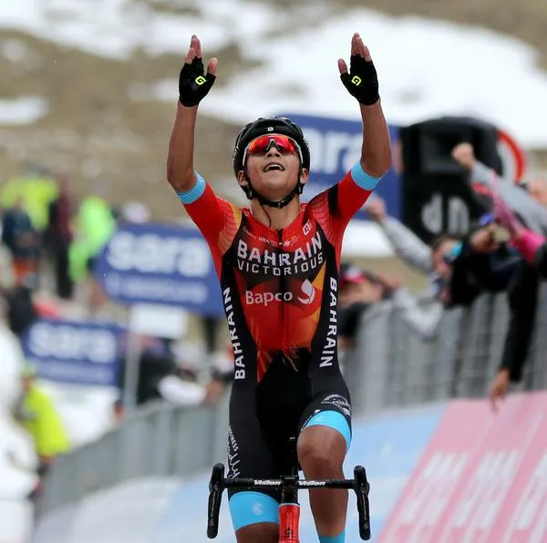 Santiago Buitrago se llevó la victoria en la etapa 15 de la Vuelta a España y consiguió el segundo triunfo para Colombia. 