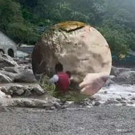 Hombre se salvó de milagro luego de ser arrastrado por avalancha de quebrada