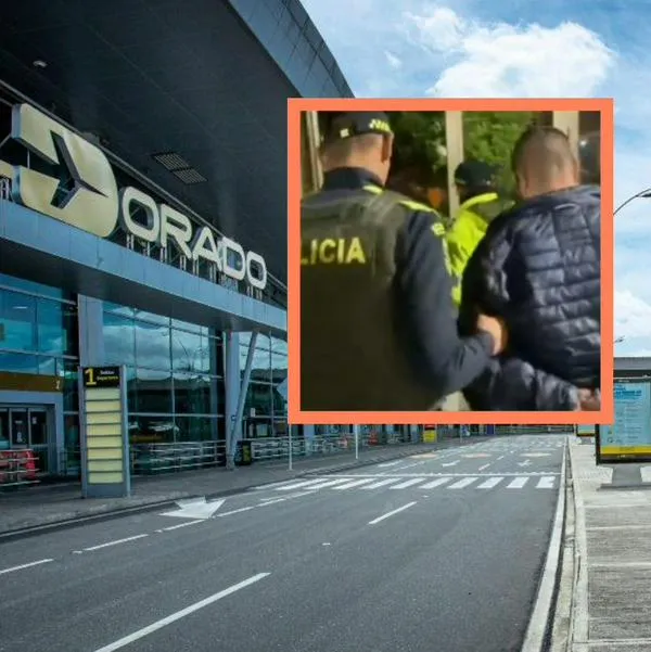 Pareja de ladrones se hacía pasar por falsos policías para robar a viajeros en el aeropuerto El Dorado que tomaban servicio de transporte informal. 