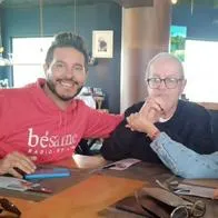 Marcelo Cezán y su familia, en nota sobre cómo es su mansión en La Calera