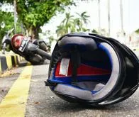 En Cartagena, se presentó un fuerte accidente de tránsito entre moto y bicicleta