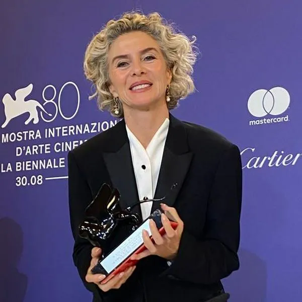 Margarita Rosa de Francisco habló sobre la cinta 'El Paraiso' por la que se convirtió en la primera colombiana que se lleva el premio en Venecia.