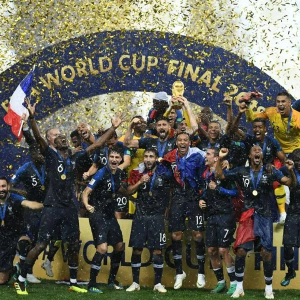 Francia campeón del mundo 2018, donde jugaba Paul Pogba, quien dio positivo en prueba de dopaje.