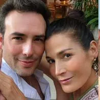 Sebastián Martínez y Kathy Sáenz y Emmanuel Esparza y Essined Aponte, en nota sobre parejas de ficción que se enamoraron en la vida real