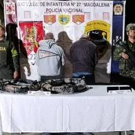 Capturaron a personas, en Pitalito, que transportaban base de coca en las llantas de una camioneta.