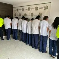 En Montenegro, Quindío, la Policía informó sobre la captura de 11 menores de edad, señalados de los delitos de homicidio y venta de estupefacientes.