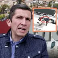 Aparece un video de un candidato a la Alcaldía de Chía en el que se ve agrediendo a su exesposa. El hombre está demandado por violencia intrafamiliar. 