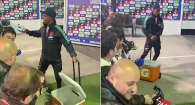 Utilero de Selección Colombia tuvo enorme gesto con periodistas luego de partido ante Chile