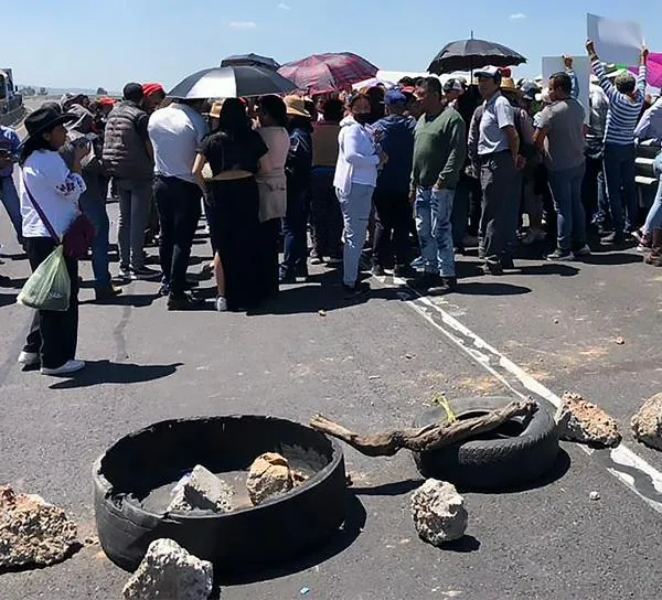 Habitantes de Jaltenco mantuvieron bloqueo