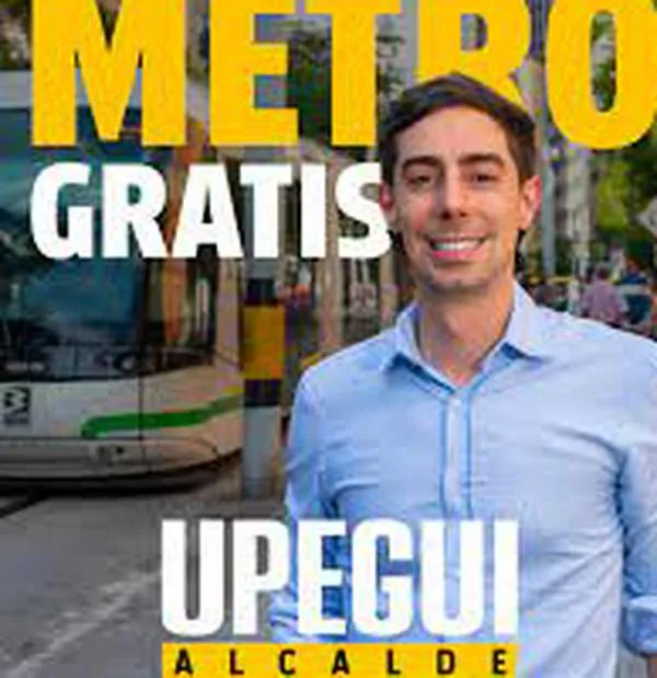 Juan Carlos Upegui, candidato a la Alcaldía de Medellín, propuso ofrecer viajes gratis en el metro de Medellín y entrego datos que serían falsos.