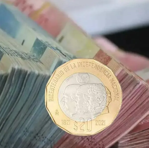 Venden moneda de 20 pesos en un millón de pesos mexicanos.