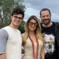 Daniel Narváez, Cristina Hurtado y Josse Narváez, en nota sobre quién es el hijo mayor de la presentadora