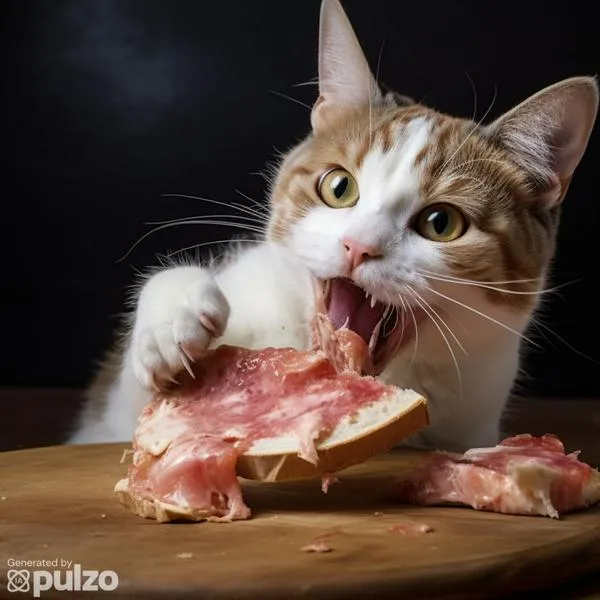 Estas son las razones por las que no debería darle jamón a su gato.