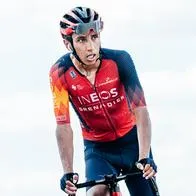 Egan Bernal se posicionó en la fuga del día y terminó en la séptima posición.