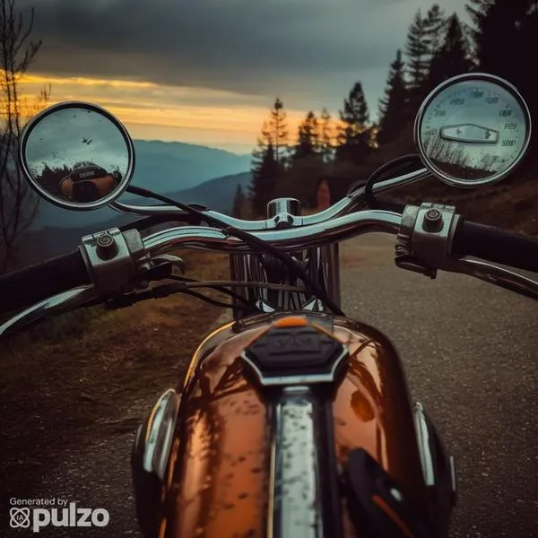 Estos son los consejos que usted debe seguir para ajustar los espejos de su moto y tener mayor visibilidad.