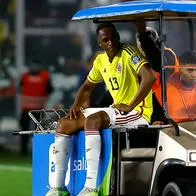 Yerry Mina ya conoce su parte médico por lesión ante Chile: salió peor de lo esperado