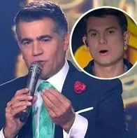 Fotos de Carlos Calero y de Pipe Bueno, en nota de que al presentador en Yo me llamo (Caracol) le dicen rey y al cantante lo ficharon