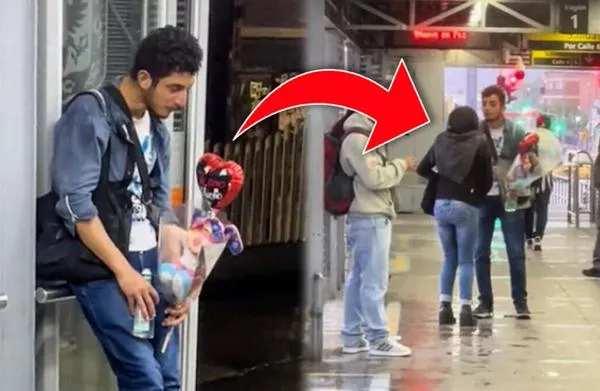 Soldado caído: joven se declaró en estación de TransMilenio y fue rechazado