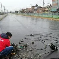 ¿Quién está dañando las redes de alumbrado de Soacha?