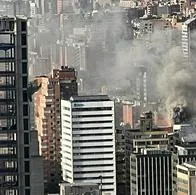 En Bogotá, este viernes 15 de septiembre, se registró un incendio en un edificio de apartamentos ubicado en la carrera octava con calle 39.
