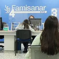 Persona hospitalizada para ilustrar lo que pasará con los afiliados a la EPS Famisanar, que está en crisis financiera y será intervenida por Supersalud