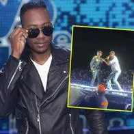 Policía que cantó con Romeo Santos en Medellín tuvo paso por 'Yo me llamo'.