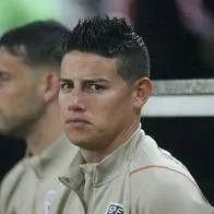 RIO DE JANEIRO, BRAZIL - AUGUST 13: James Rodríguez of Sao Paulo warms up prior Campeonato Brasileiro Serie A match between Flamengo and Sao Paulo at Maracana Stadium on August 13, 2023 in Rio de Janeiro, Brazil. (Photo by Daniel Castelo Branco/Eurasia Sport Images/Getty Images)
