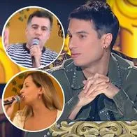 Fotos de Pipe Bueno, Carlos Calero y Laura Acuña, en nota de que el jurado, fuera de Yo me llamo, agarró cantando a los presentadores.