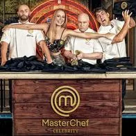 'Poster' de 'Masterchef', con Nicolás de Zubiría, Claudia Bahamón, Jorge Raush y Chris Carpentier, a propósito de error en filtración de quiénes son los finalistas de 2023.