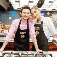 Foto de Diego Sáenz y Laura Barjúm, en nota de que el locutor dijo que rompió con la exreina tras Masterchef: por qué terminaron.