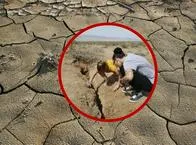 En Estados Unidos los suelos se agrietan, expertos aclaran que una de las razones es por el bombeo del agua.