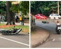 En Medellín, dos personas fallecieron a la misma hora en accidentes aislados