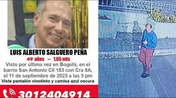 La extraña desaparición de Luis Alberto Salguero: su familia lo busca hace 8 días