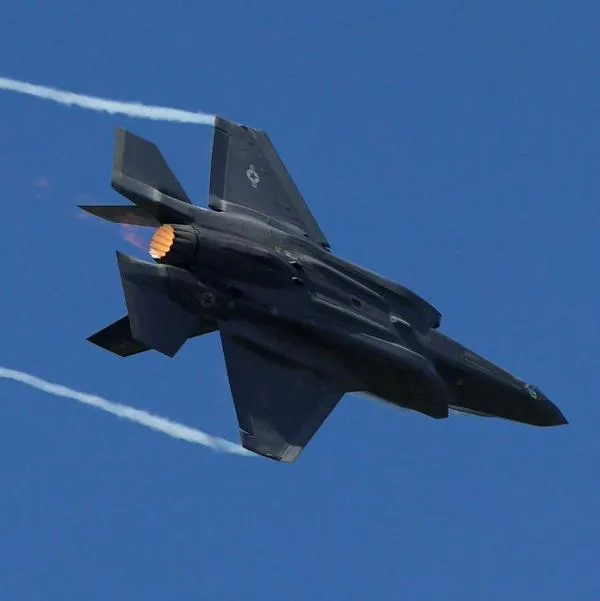 Un avión F-35 como el que se perdió en Estados Unidos este 17 y 18 de septiembre.