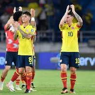 Selección Colombia en su partido contra Venezuela por Eliminatorias, a propósito de que se filtró la nueva camiseta