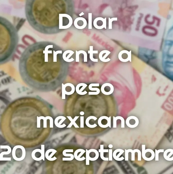 Precio del dólar 20 de septiembre