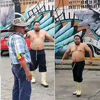 Apareció el hombre viral que se identificó como paraco y amenazó a un grupo de activistas del Pacto Histórico: se arrepintió dijo que estaba borracho.