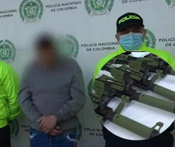 Autoridades hallan arsenal de guerra en una vivienda de Usme: ¡Tenían hasta fusiles!