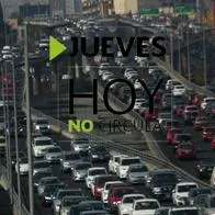 Programa 'Hoy no circula' de la Cdmx y Edomex para este jueves