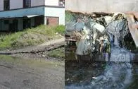 La fuga de aguas negras en Ibagué preocupa a la comunidad; ocasiona accidentes más de 3 accidentes diarios