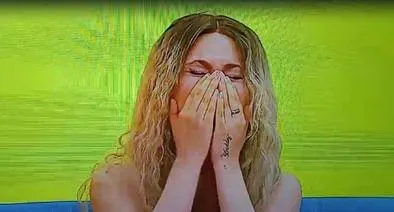 Foto de Andrea Correa, en nota de que Shakira conmovió a doble de Yo me llamo (Caracol) en Día a día video cómo fue