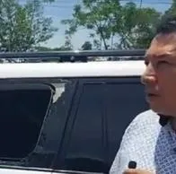 Roban aparatos a periodista mientras cubría noticia en vivo: 